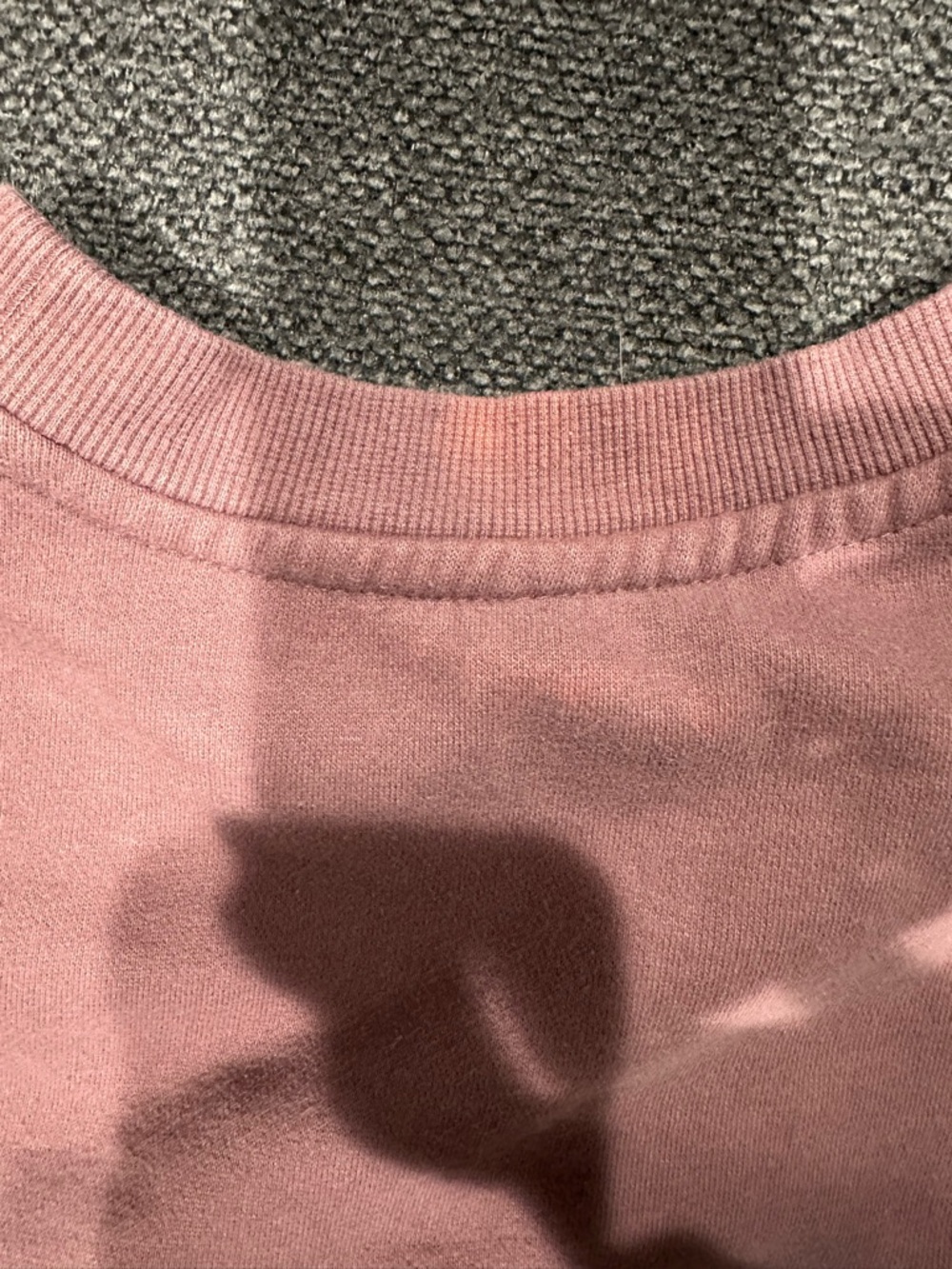 Calvin Klein Mauve Performance Logo Sweatshirt - Picture 5 of 5